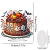 DIY Halloween Pumpkin Cake Diamond Painting Acrylic Desktop Ornaments