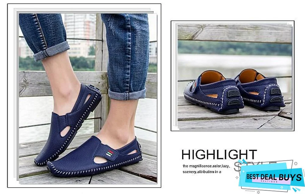 Men Breathable Casual Driving Boats Flats Loafers Shoes