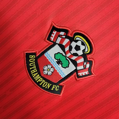 Maillot Domicile Southampton FC 2020/21 - Rouge Et Blanc, Manches Courtes - Occasion Rare