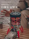 Camping Heating Furnace Mini Winter Warmer Stove Wear-resistant Hiking Equipment