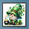 Diamond Painting -DIY Round Drill St. Patrick Day Gnome
