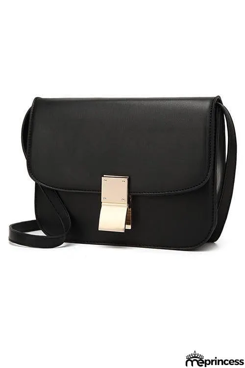 Square Leather Box Bag
