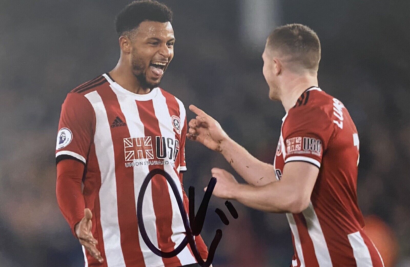 Lys Mousset Genuine Hand Signed Sheffield United 6X4 Photo Poster painting 2