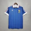 Retro 1982 France Soccer Jersey Home
