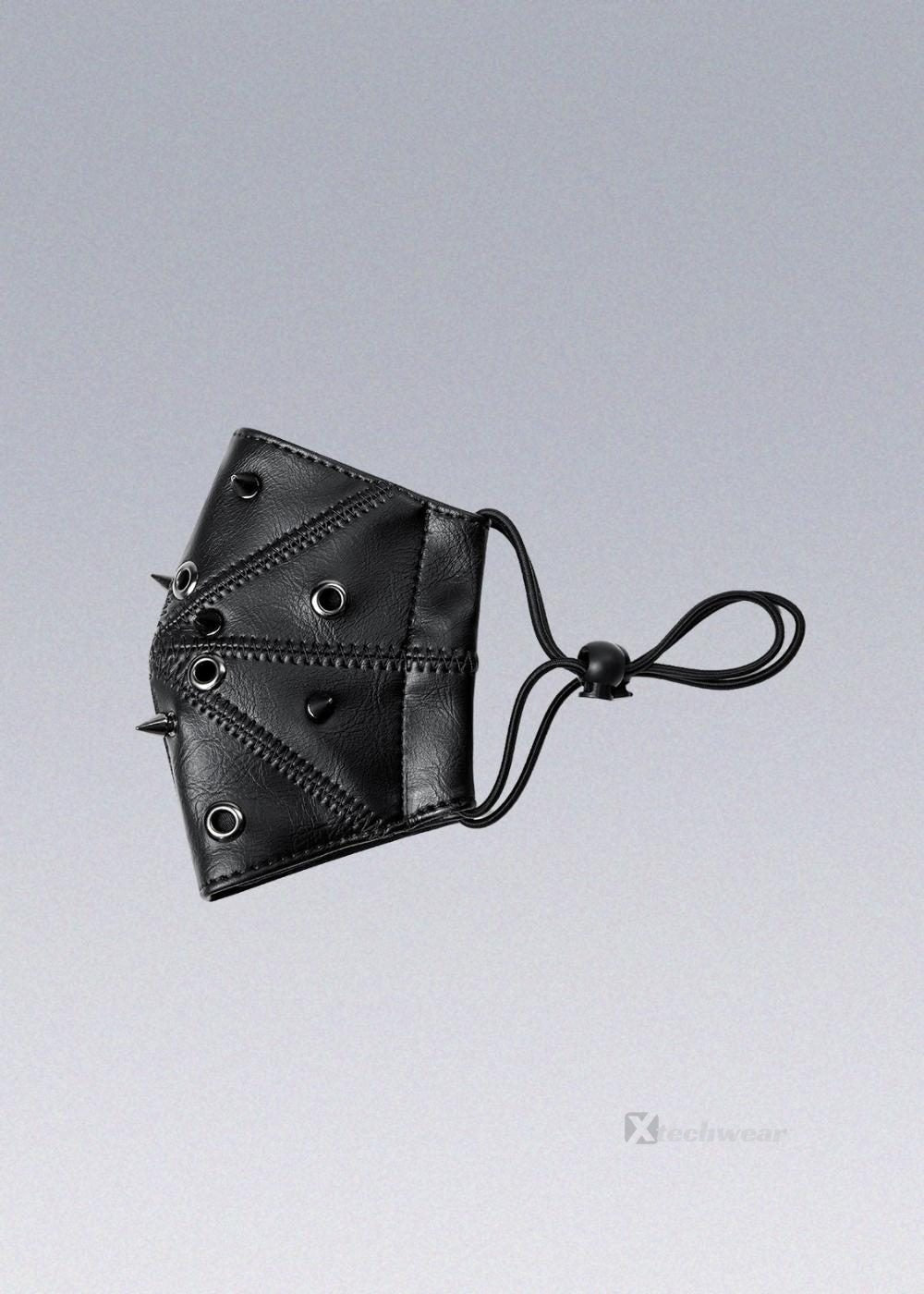 Leather Mask Techwear - X techwear-x