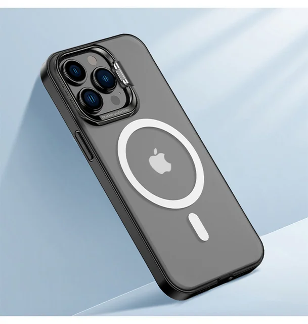 Metal Camera Bracket Magnetic Case For iPhone  Etrgadget- Smartphone Cases & Covers | Accessories