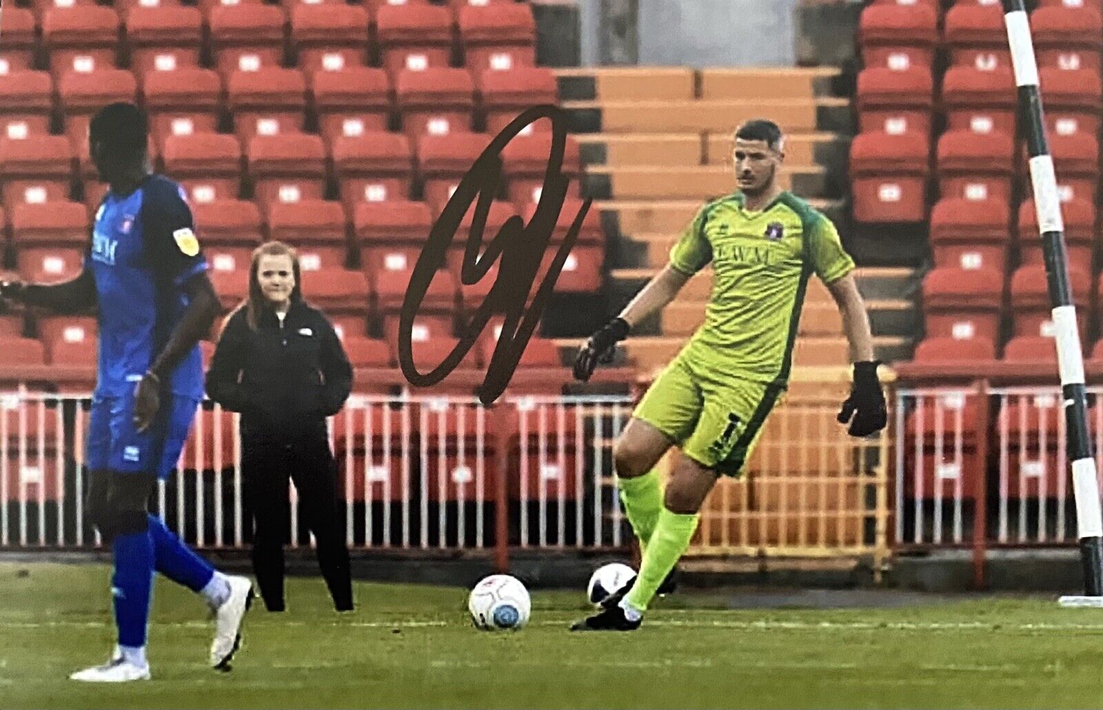 Magnus Norman Genuine Hand Signed Carlisle United 6X4 Photo Poster painting