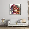 Christmas Gnome-11CT Stamped Cross Stitch 40*40cm/15.75*15.75in tapestrymarket