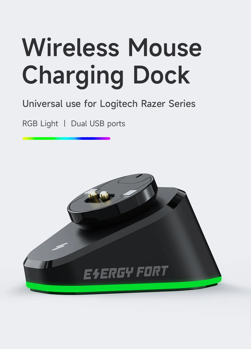 Mouse Wireless Charger for Logitech G Pro X Superlight G502