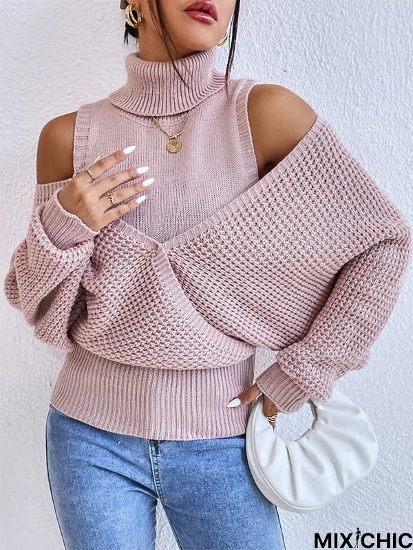 Yarn/Wool Yarn Loose Casual Sweater