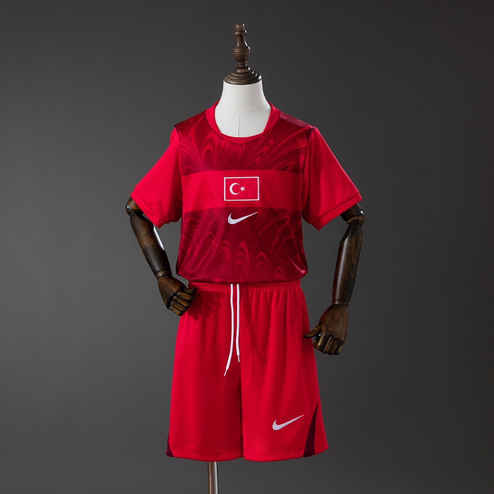 2026 Kids Size Turkey National Team Away Football Shirt