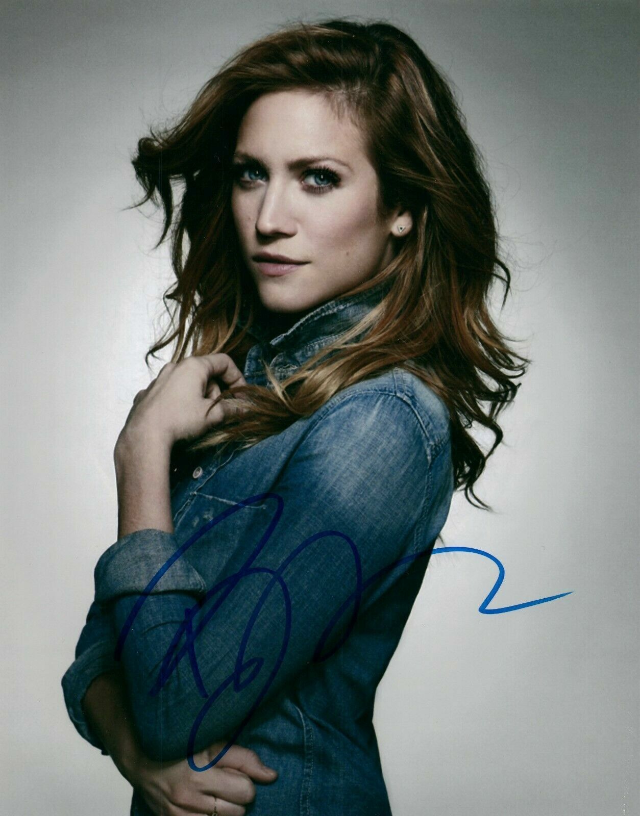 Brittany Snow Autographed Signed 8x10 Photo Poster painting ( Pitch Perfect ) REPRINT