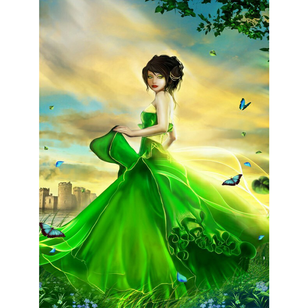 

Fairy Princess - Round Drill Diamond Painting - 30*40CM, 501 Original