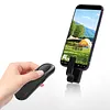 For Kindle 2-Iin-1 Page Clicker Rechargeable Wireless Smart Tablet Novel Page Turners Multi-Purpose E-Book Photography Tool for iPad Tablets Reading Novels Taking