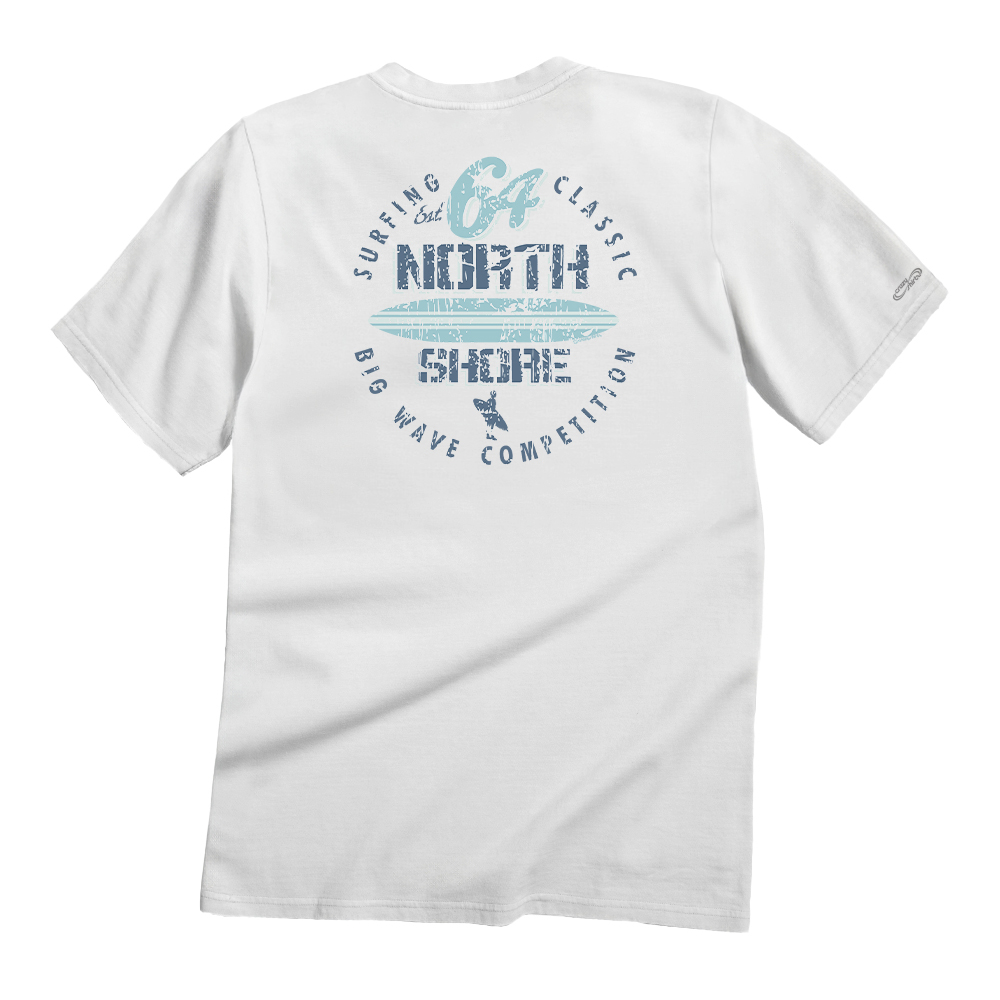  North Shore Big Wave Competition T-Shirt - Perfect for Surf Enthusiasts