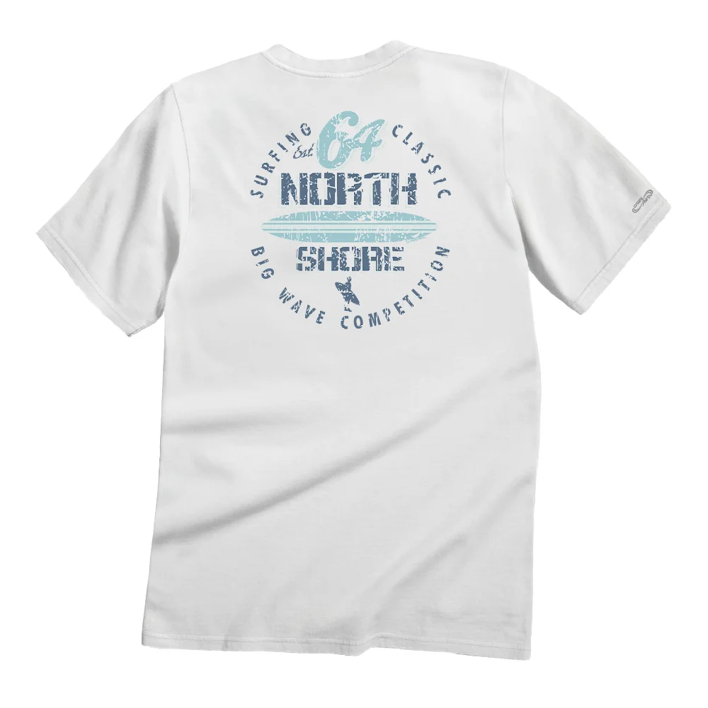  North Shore Big Wave Competition T-Shirt - Perfect for Surf Enthusiasts