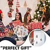 10PCS DIY Pearl Diamond Painting Christmas Fridge Magnets, Sparkling Rhinestone Refrigerator Magnet Craft Kit for Home Decor & Gifts
