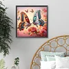 Diamond Painting-DIY Full Round Drill Butterfly（40*40CM)