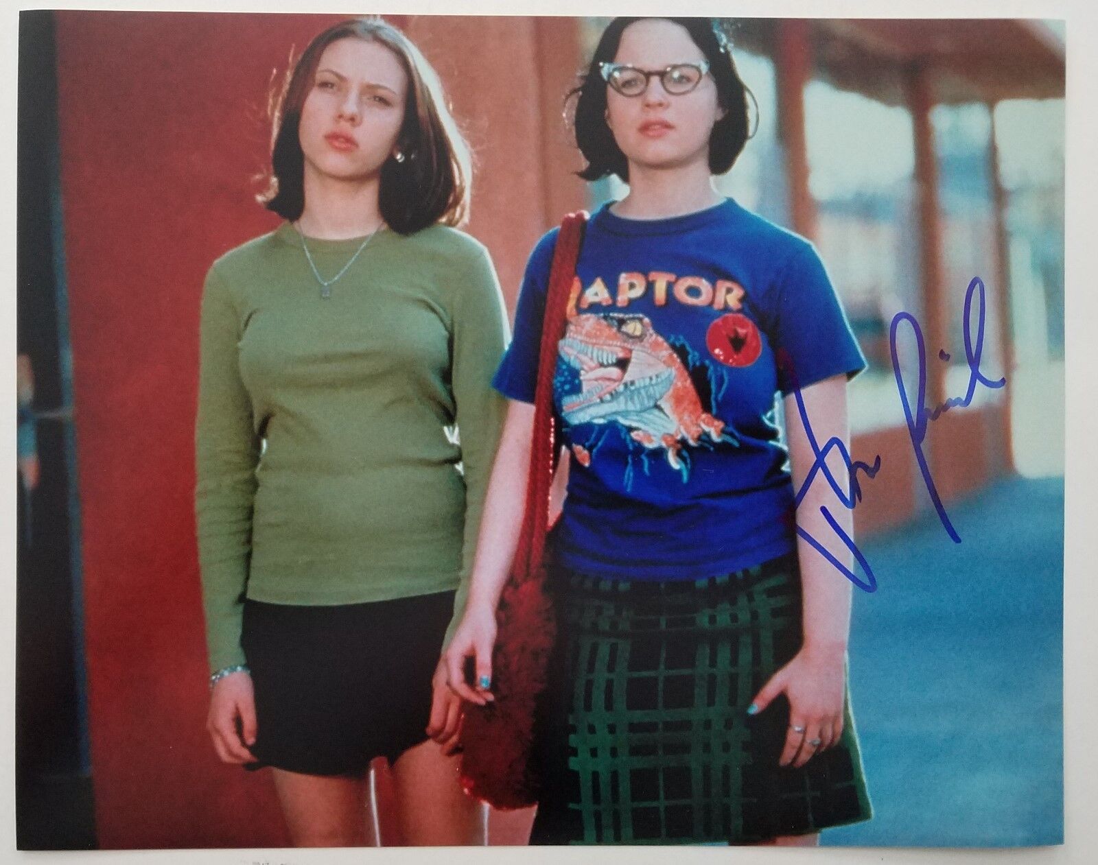 Thora Birch Signed Ghost World 8x10 Photo Poster painting Scarlett Johansson American Beauty RAD