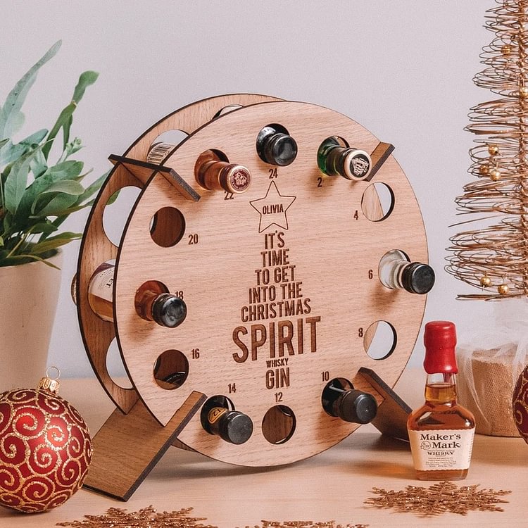 🎅Christmas Countdown-Wooden Adult Advent Calendar