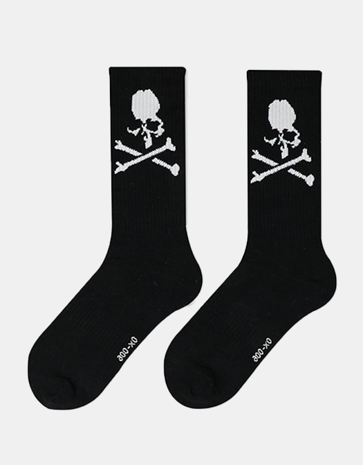 Goth Punk Skull Socks / TECHWEAR CLUB / Techwear