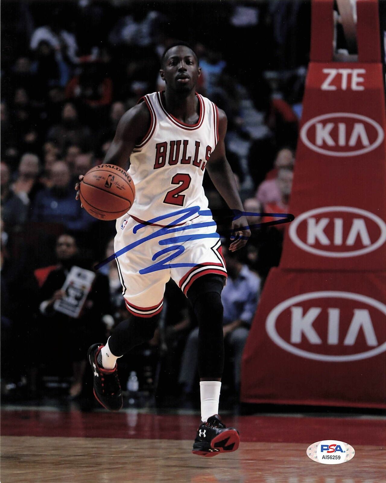 Jerian Grant signed 8x10 Photo Poster painting PSA/DNA Chicago Bulls Autographed