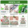 (US Local)Christmas Tree Print DIY Diamond Painting Tabletop Ornaments Decorations