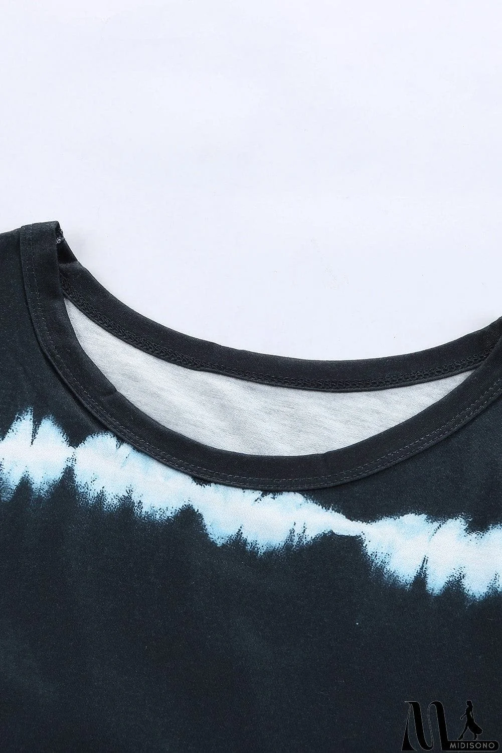 MidiSono - Tie Dye Stripes Basic Tee