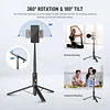 Quick Release Selfie Stick Tripod For Smartphone