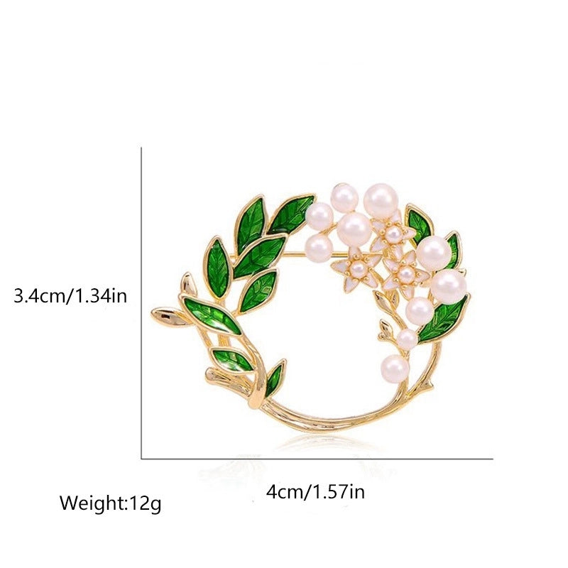 Basic Modern Style Classic Style Pin Animal Flower Alloy Plating Inlay Artificial Pearls Rhinestones Women’s Brooches