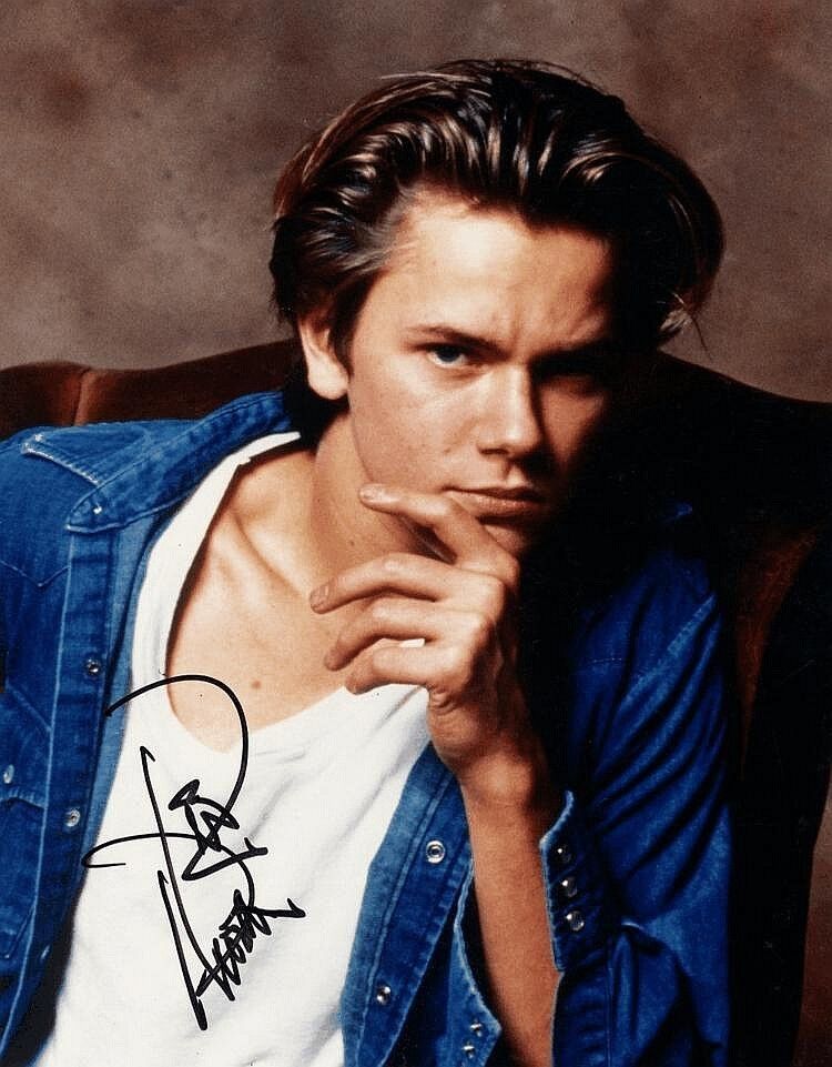 RIVER PHOENIX Signed Photo Poster paintinggraph - Film Star Actor - preprint