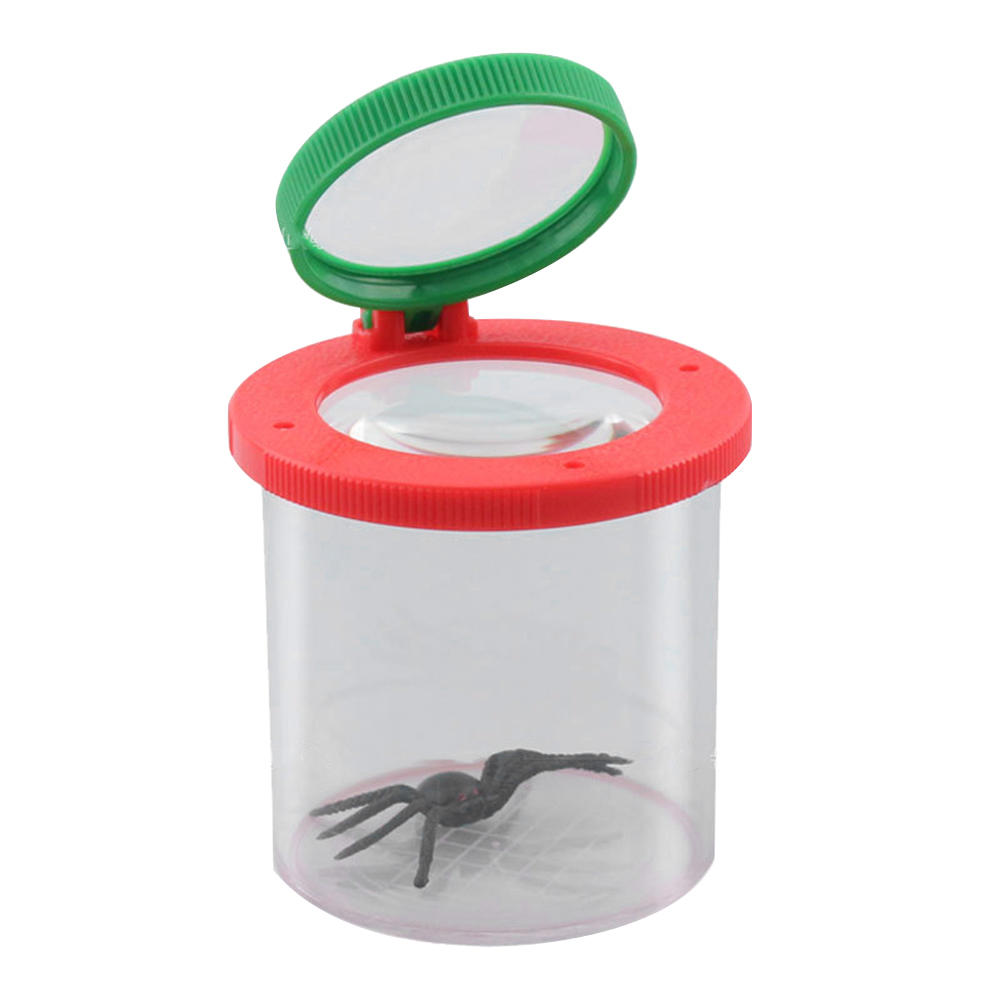 

Insect Bug Viewer Magnifier Container with 3/6X Double Lens Kid Science Toy, 501 Original