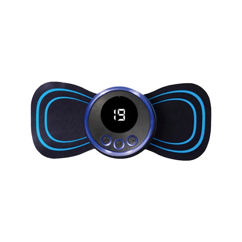 Portable massager with 8 modes and LCD display