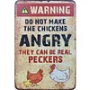 Chicken - Metal Tin Signs(8*12Inch/12*16Inch) - Animal