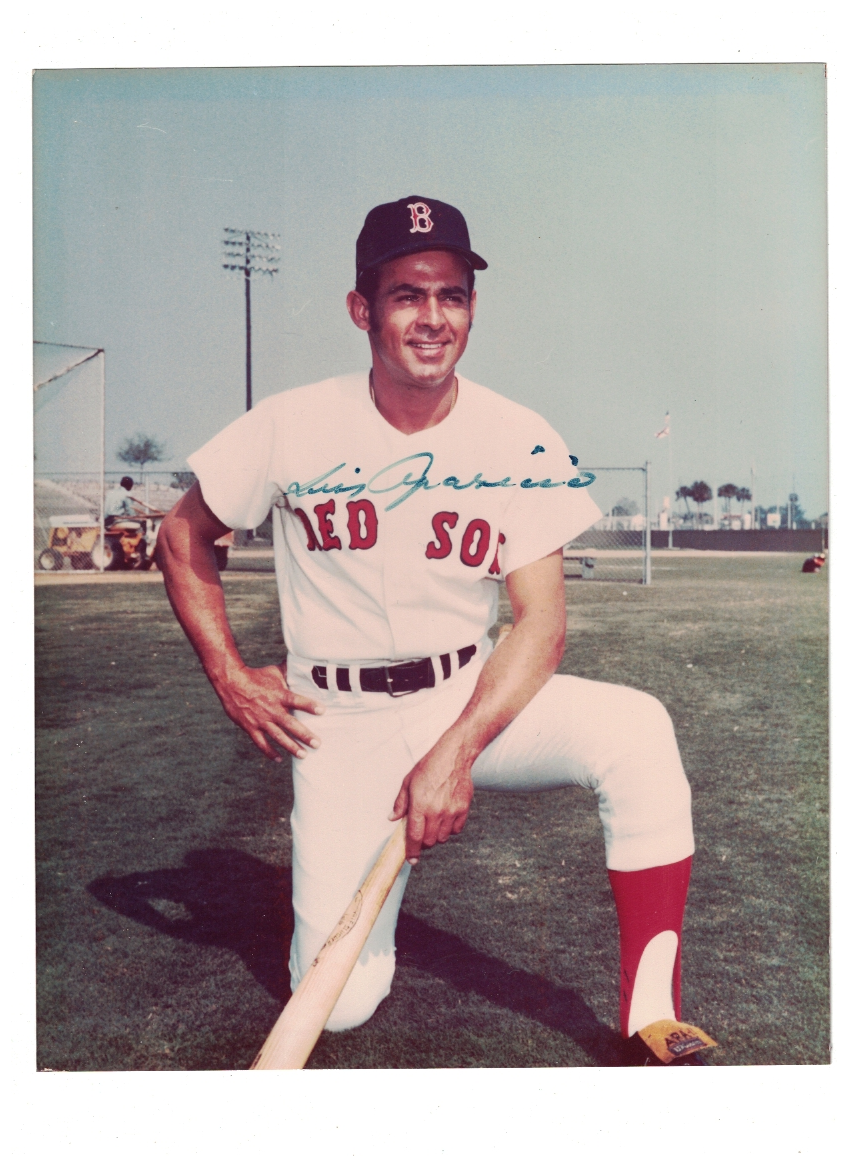 Luis Aparicio Boston Red Sox Signed 8 x 10