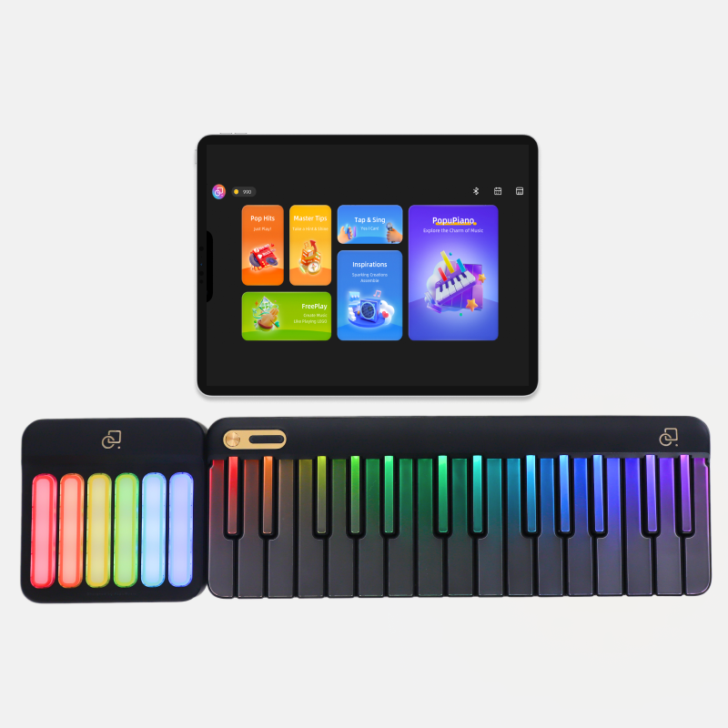 PopuPiano Smart Portable Piano MIDI Controller