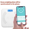 Smart Scale Bluetooth-Compatible Fat BMI BMR Muscle Mass Electronic Weight Scale