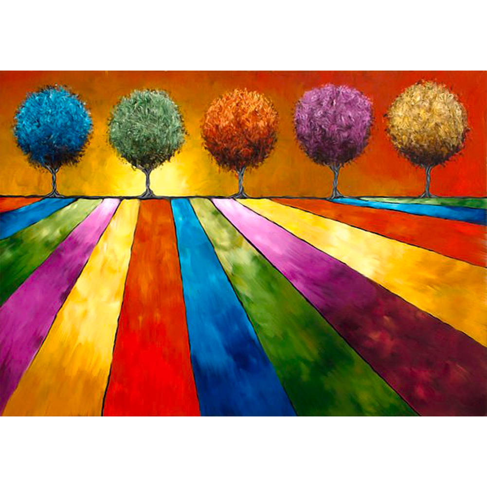 

Colorful Tree - Round Drill Diamond Painting - 40*30CM, 501 Original