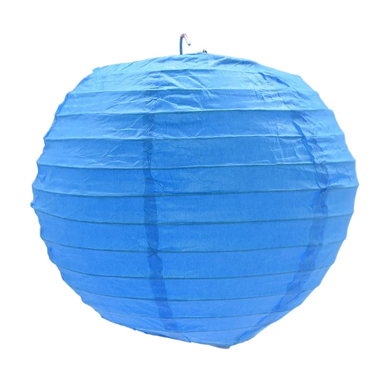 1Pc 4-12inch Round Chinese Paper Lanterns Hanging Lantern Ball for Wedding Birthday Party Decoration Supplies Baby Shower Favors