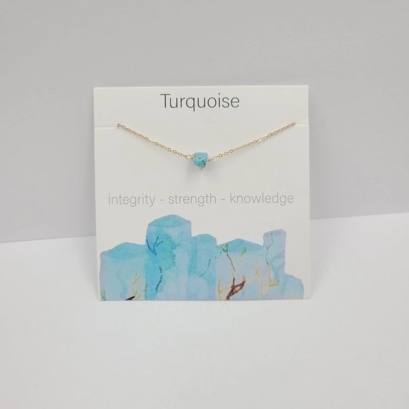 3 Pieces Fashion Geometric Stainless Steel Necklace Plating Natural Stone Stainless Steel Necklaces 1 Piece