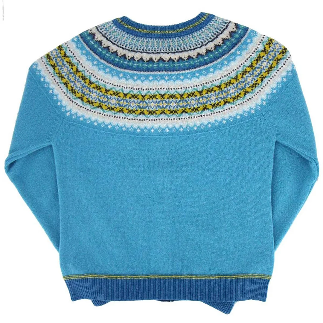 Geometric Knitted Cardigan Sweater