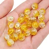 Ice Cracking Glass Beads DIY Jewelry Accessories