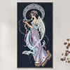 Moon Goddess-14CT Stamped Cross Stitch 37*69cm/14.57*27.17in(Big Size) tapestrymarket