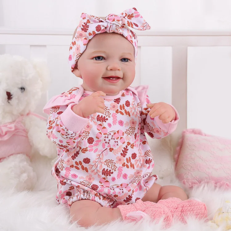 Real Baby Dolls For Girls - Babeside Leen 20'' Newborn Reborn Doll