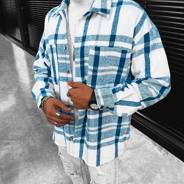 Striped Textured Jacket-barclient