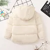 Kid Boy Cotton Zipper Hooded Reversible Pocket Coat