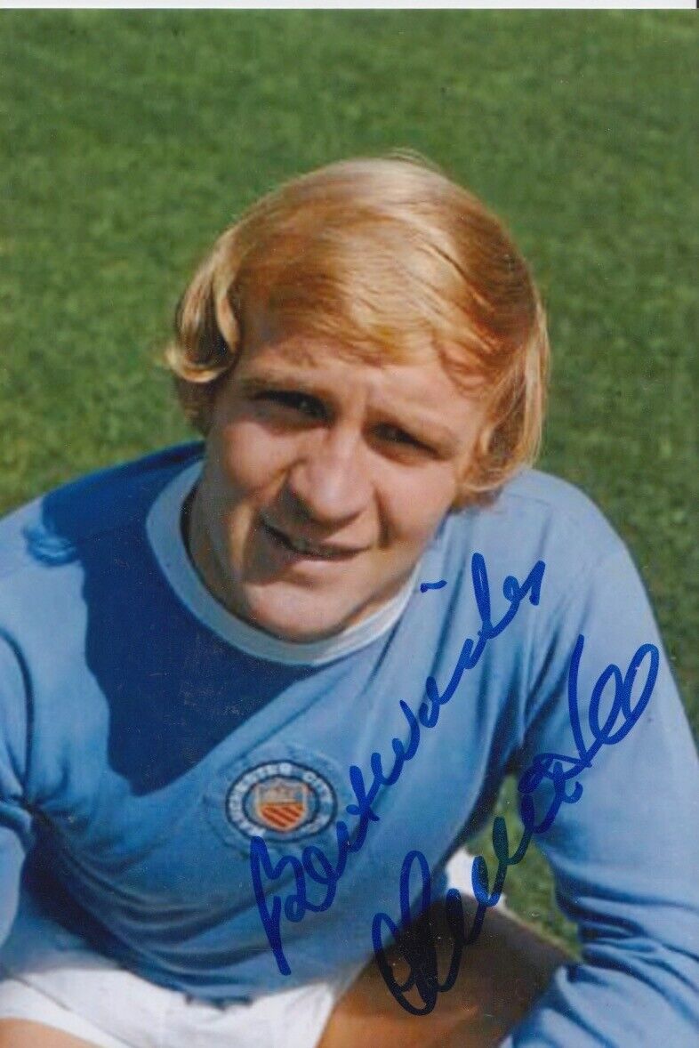 FRANCIS LEE HAND SIGNED 6X4 Photo Poster painting MANCHESTER CITY FOOTBALL AUTOGRAPH 3