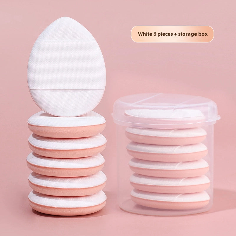 Finger Powder Puff Thumb Air Cushion Mini Version Makeup Sponge Dry And Wet Dual-purpose Foundation Liquid Does Not Eat Powder Fingertip Powder Puff