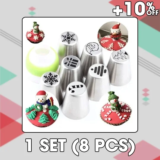 Cake Nozzle – 💥49% OFF-Last Day Sale🎄Christmas Nozzles Set