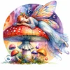 >SALE<Full Embroidery Cotton Thread 11CT Print Butterfly Fairy Cross Stitch 40x40cm